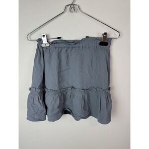 Aritzia Sunday Best Mini Skirt Womens XS Blue Flowy Lined Fairy Feminine